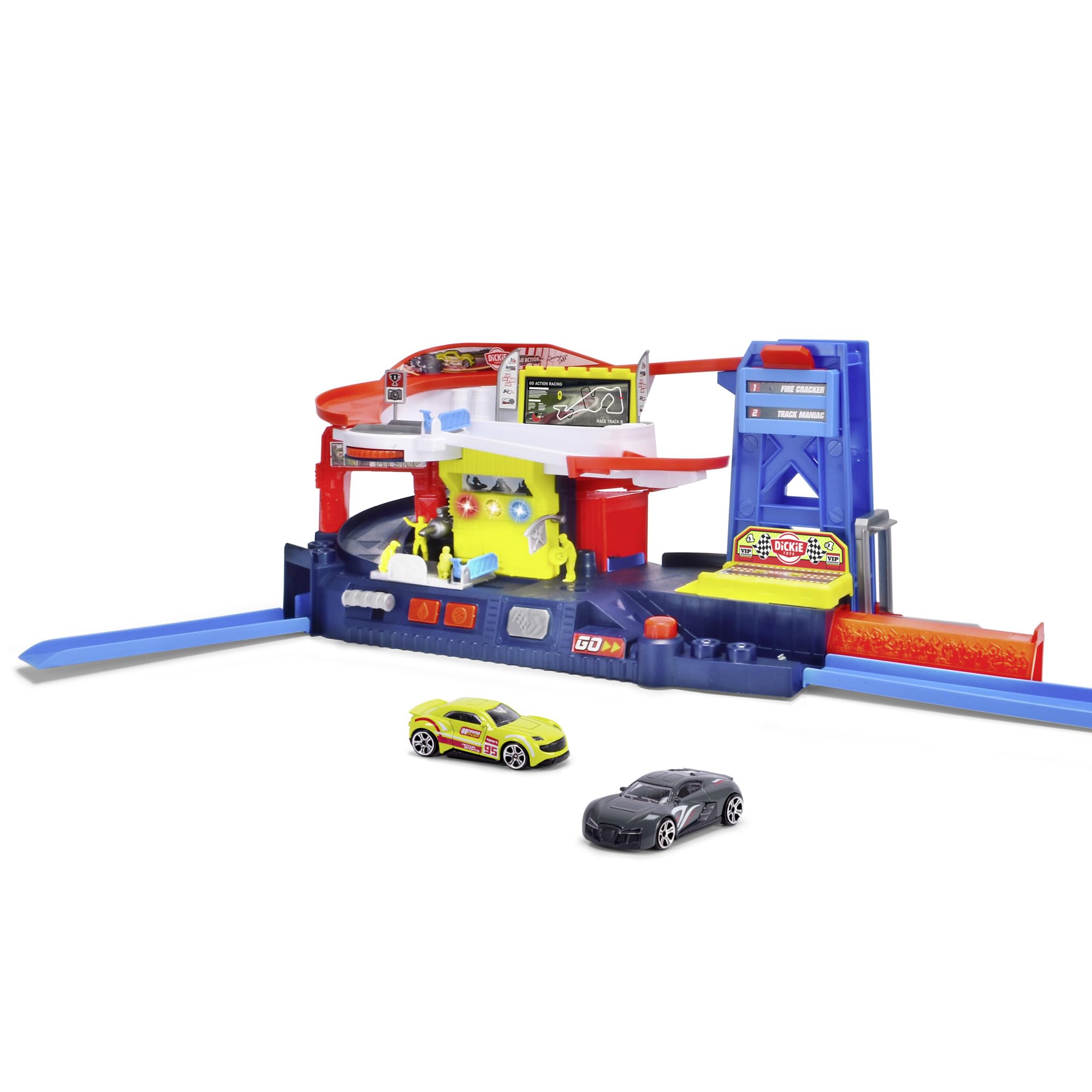 dickie-go-action-pit-stop-spiel-set-92-cm-mit-licht-sound image 1