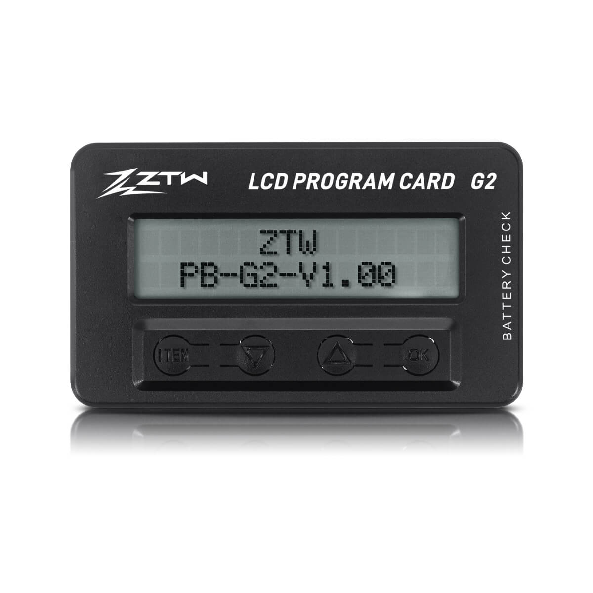 ztw-lcd-program-card-g2-programmierkarte-servo-tester image 1