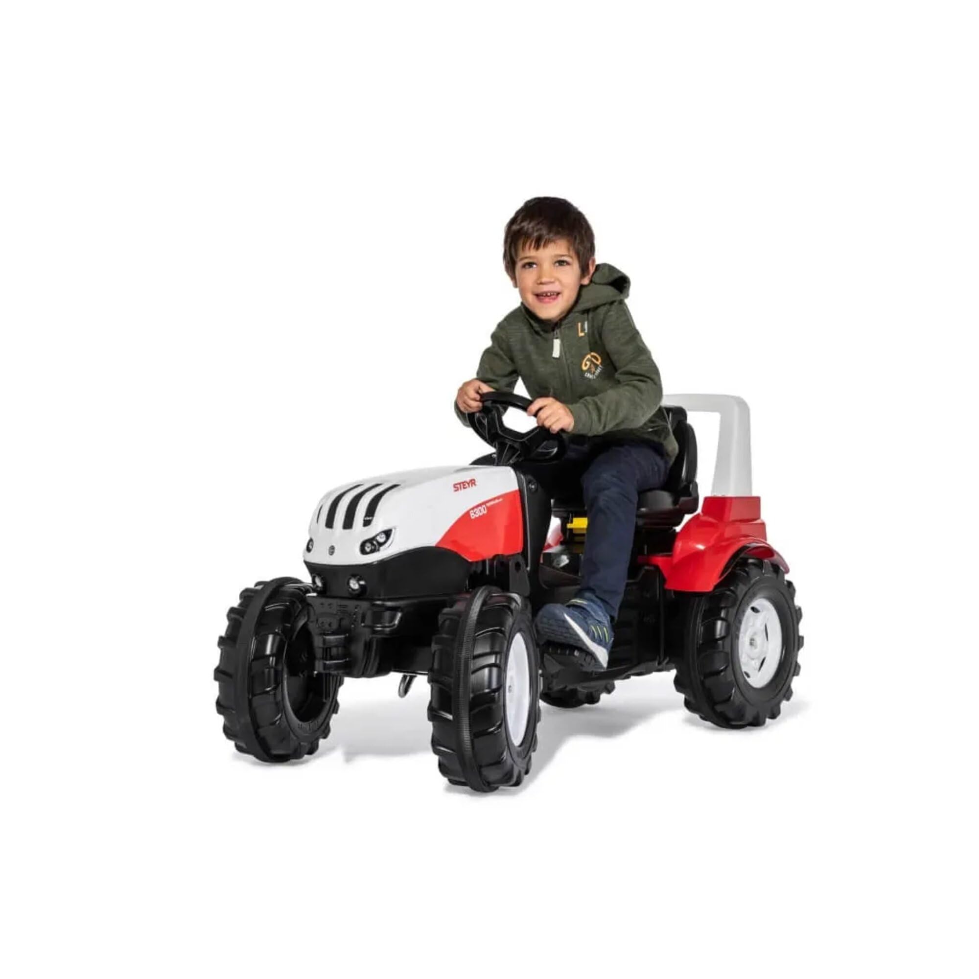 rolly-toys-rollyfarmtrac-steyr-6300-terrus-trettraktor-rot-ab-3-jahre image 6