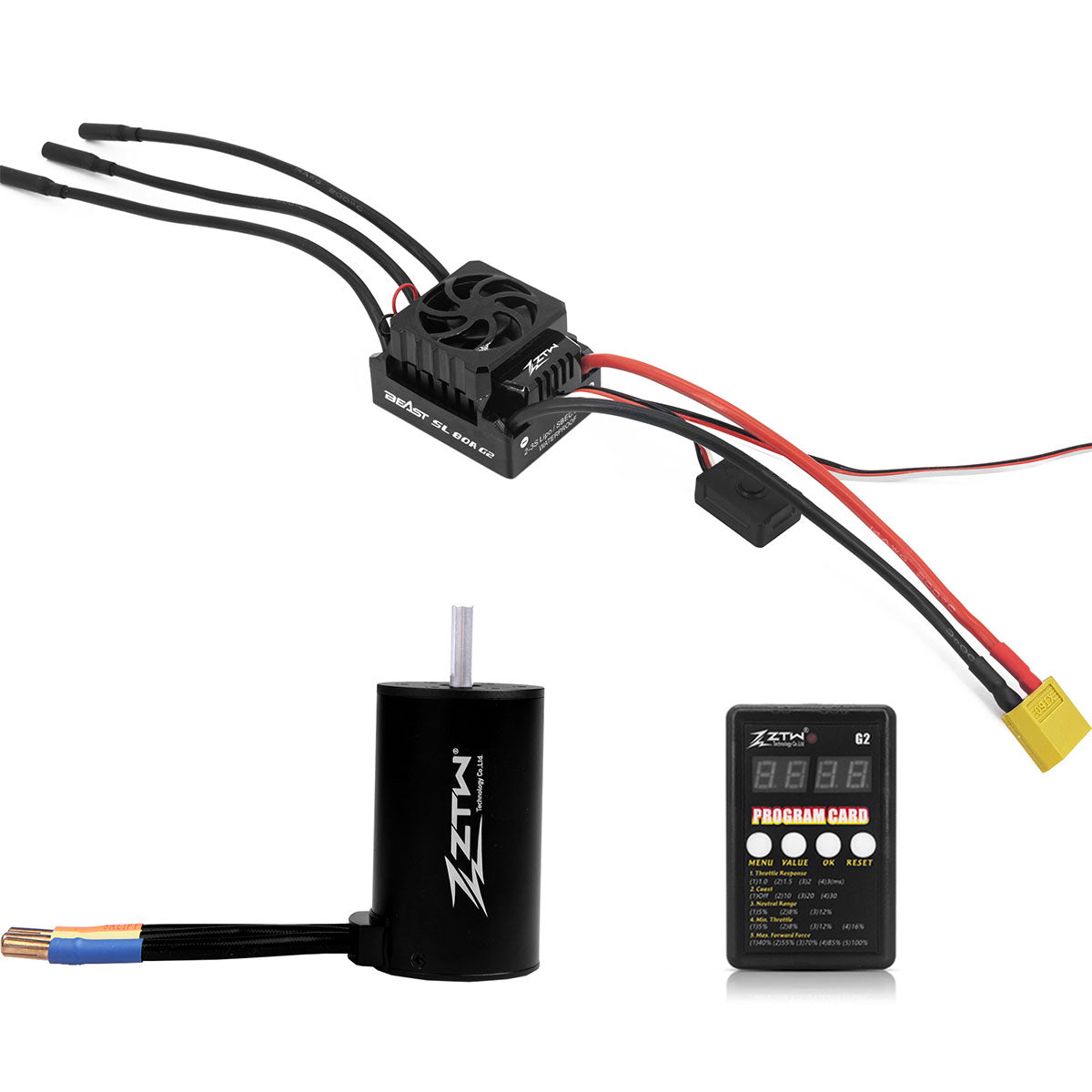 ztw-beast-g2-80a-combo-regler-3660-3000kv-1-10-wasserdicht image 3