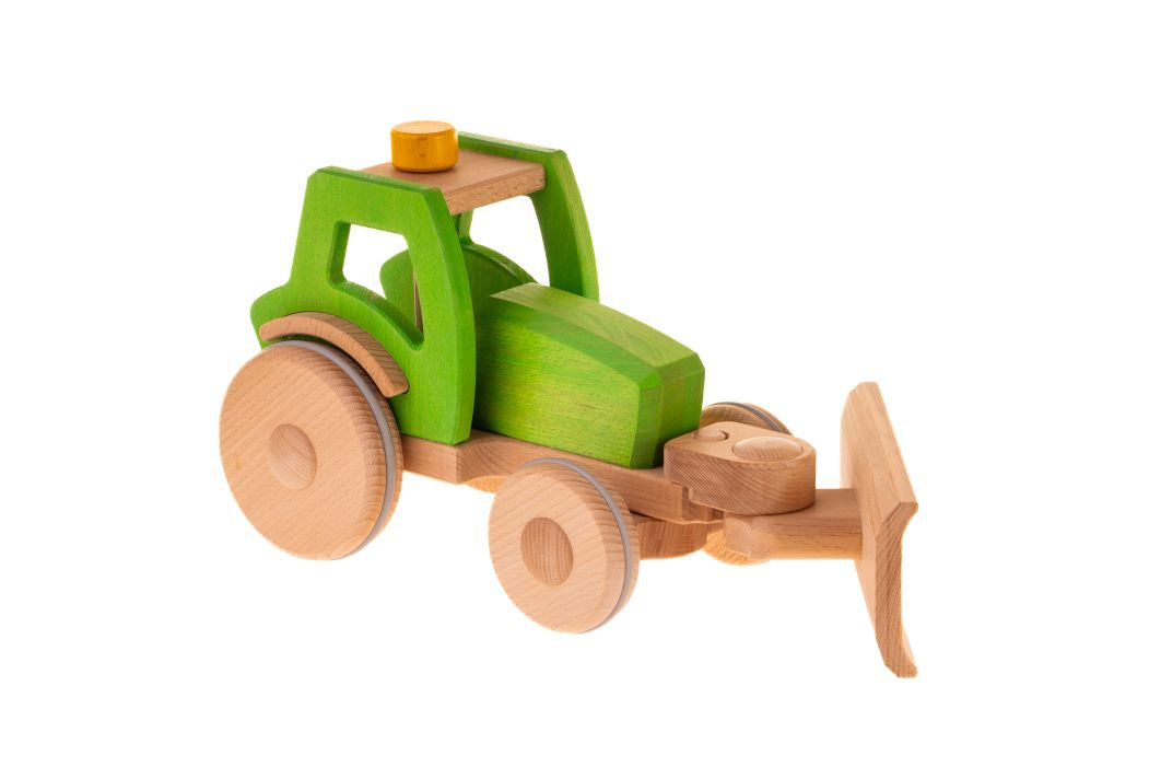 dynamiko-holztraktor-korbinian-gr-n-lenkbar-holz image 7