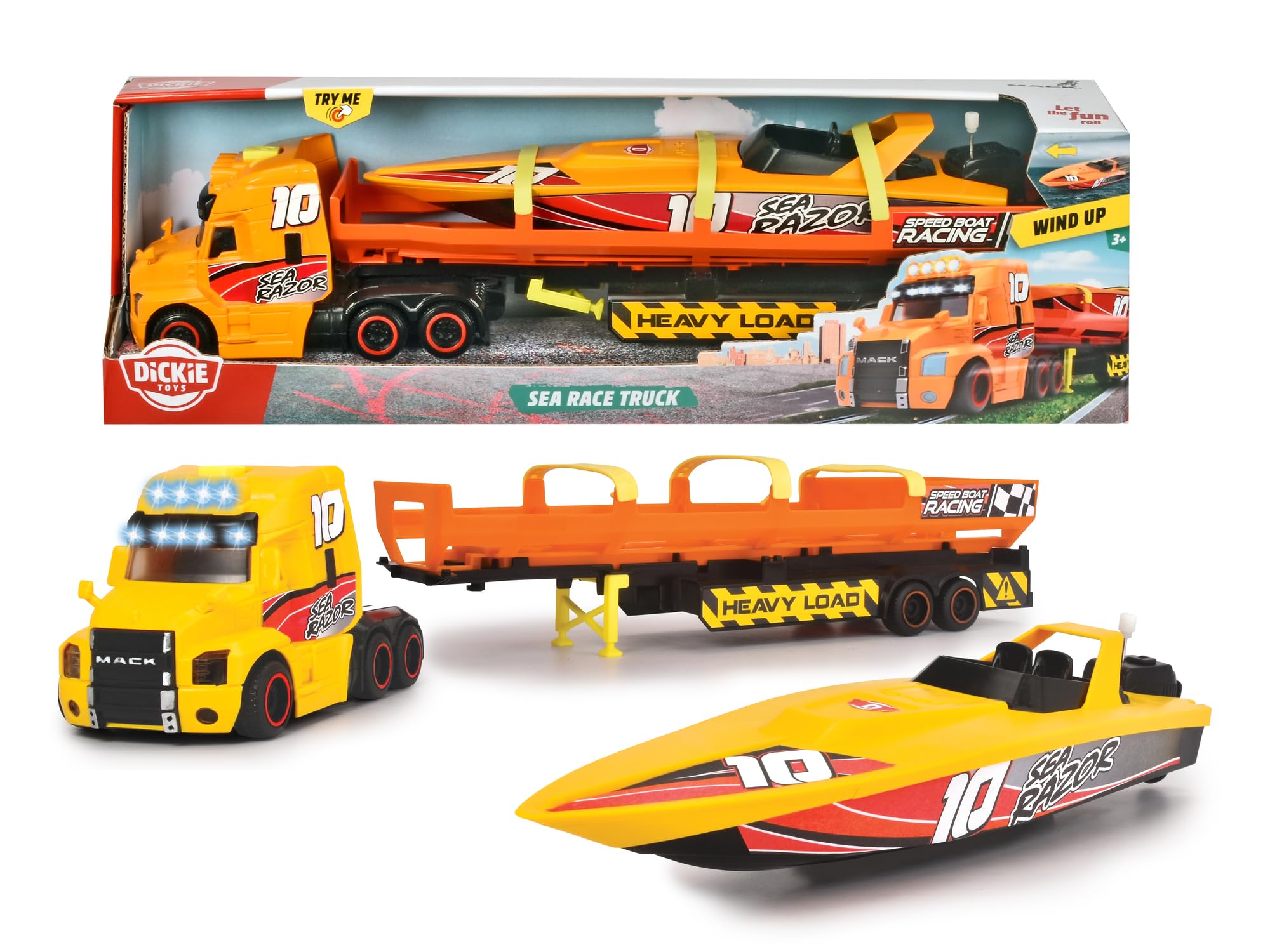 dickie-toys-go-real-sea-race-truck-lkw-boot-orange image 6