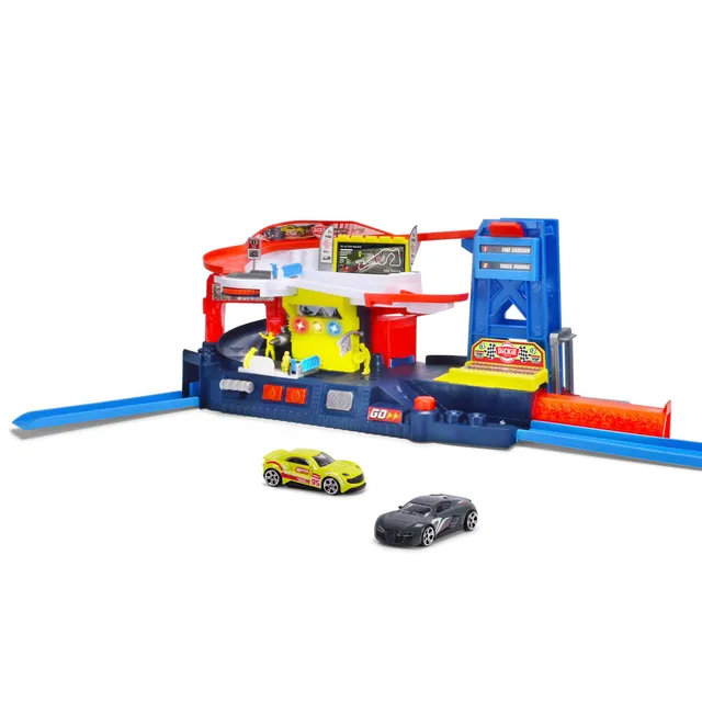 dickie-go-action-pit-stop-spiel-set-92-cm-mit-licht-sound image 1