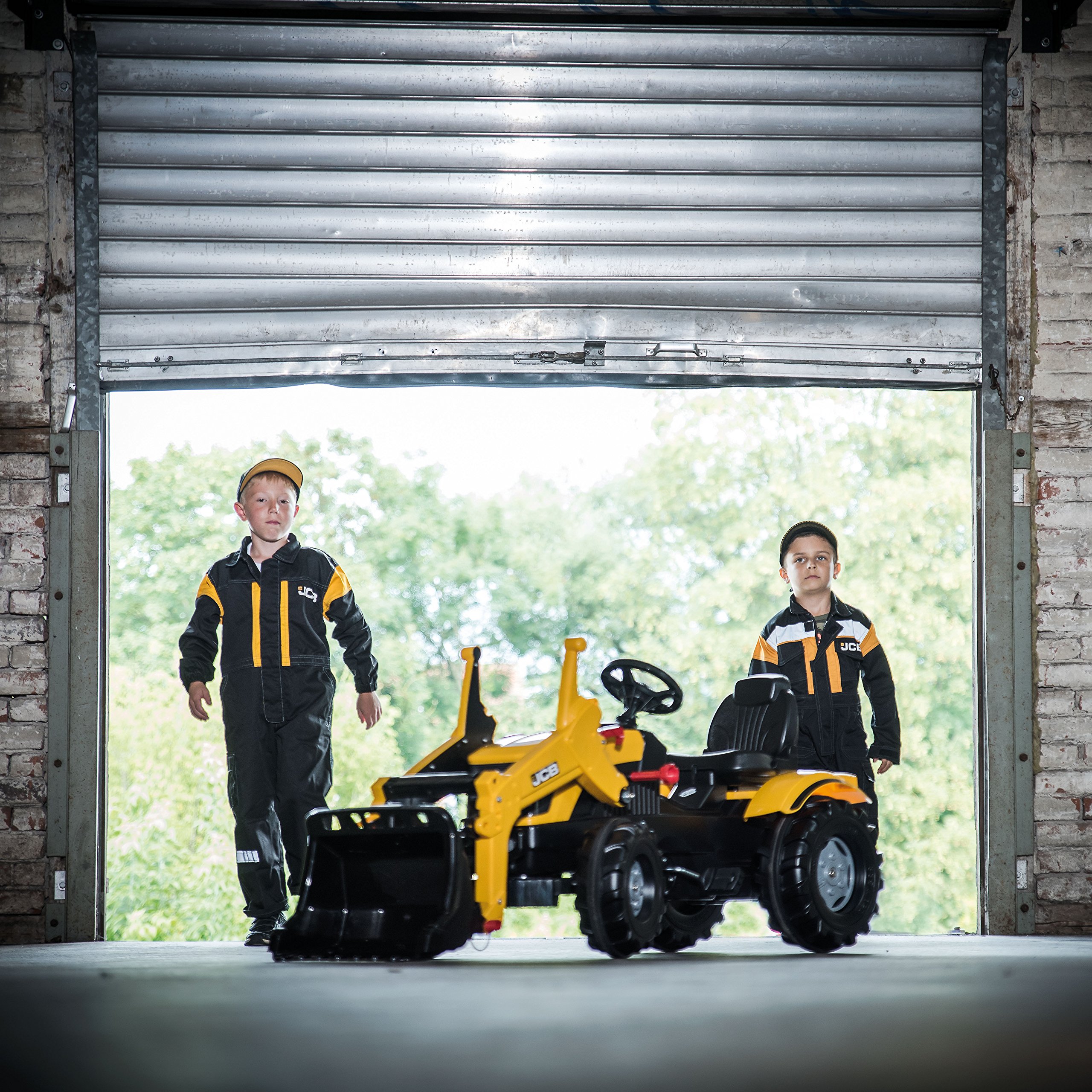 rolly-toys-rollyfarmtrac-jcb-8250-trettraktor-mit-lader image 4