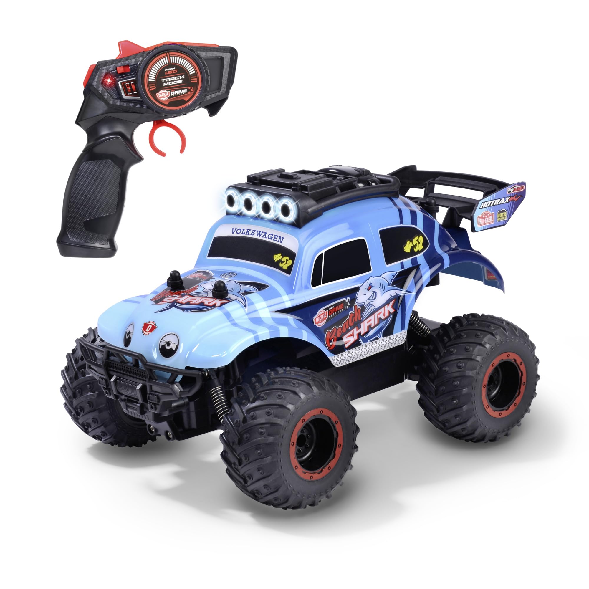 dickie-go-crazy-vw-beetle-monster-bug-rc-auto-23-cm image 1