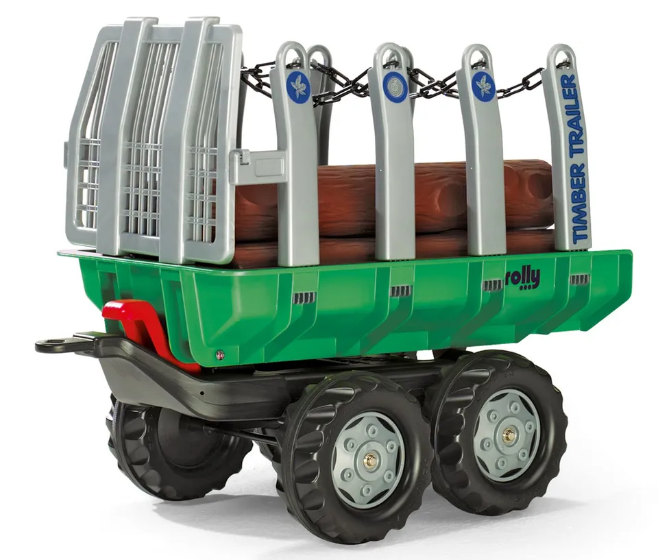 rolly-toys-rollytrailer-timber-trailer-holzanh-nger-2-achsig image 1