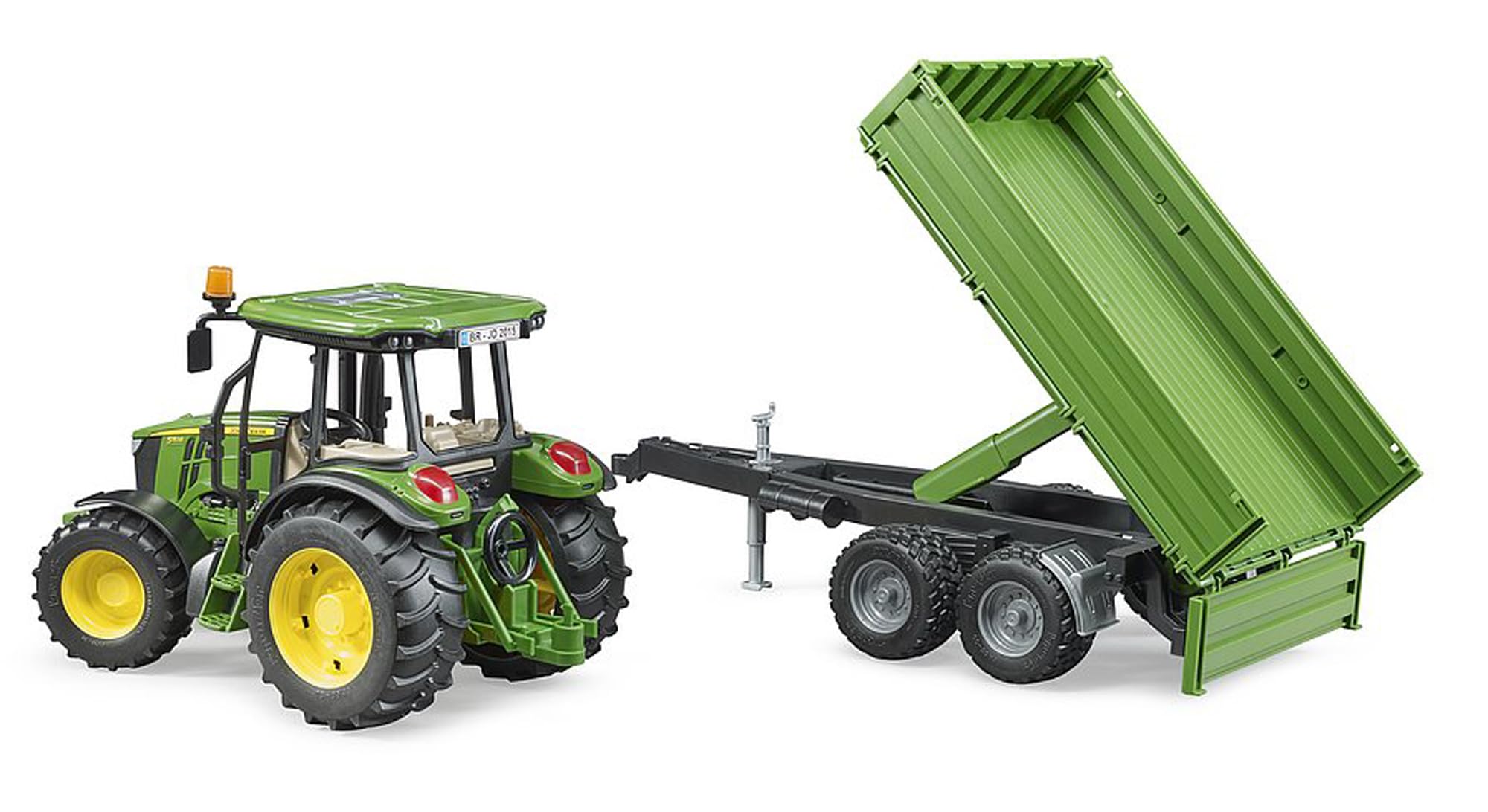 bruder-profi-series-john-deere-5115m-traktor-mit-kippanh-nger image 2