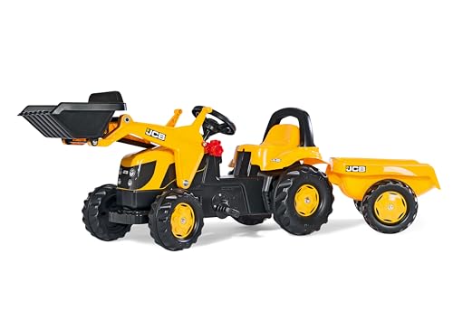 rolly-toys-rollykid-jcb-trettraktor-mit-lader-und-anh-nger image 6