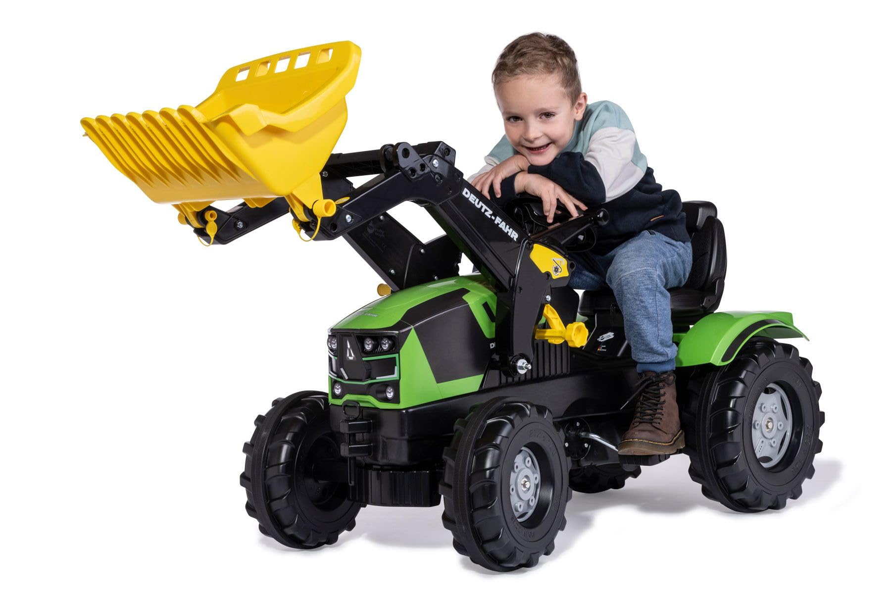 rolly-toys-rollyfarmtrac-deutz-fahr-trettraktor-sitz-verstellbar image 7