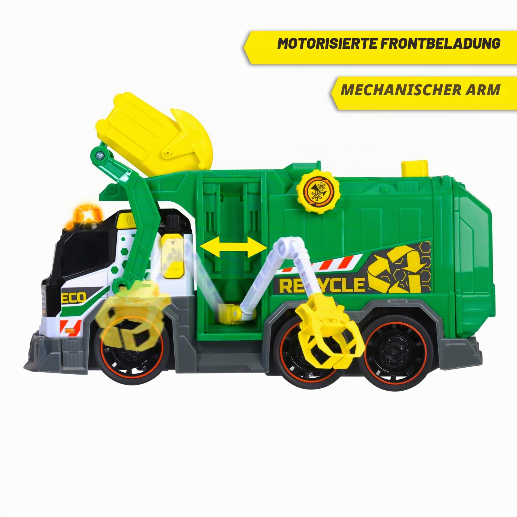 dickie-toys-go-real-m-llauto-39-cm-m-llwagen-mit-greifarm-sound image 3