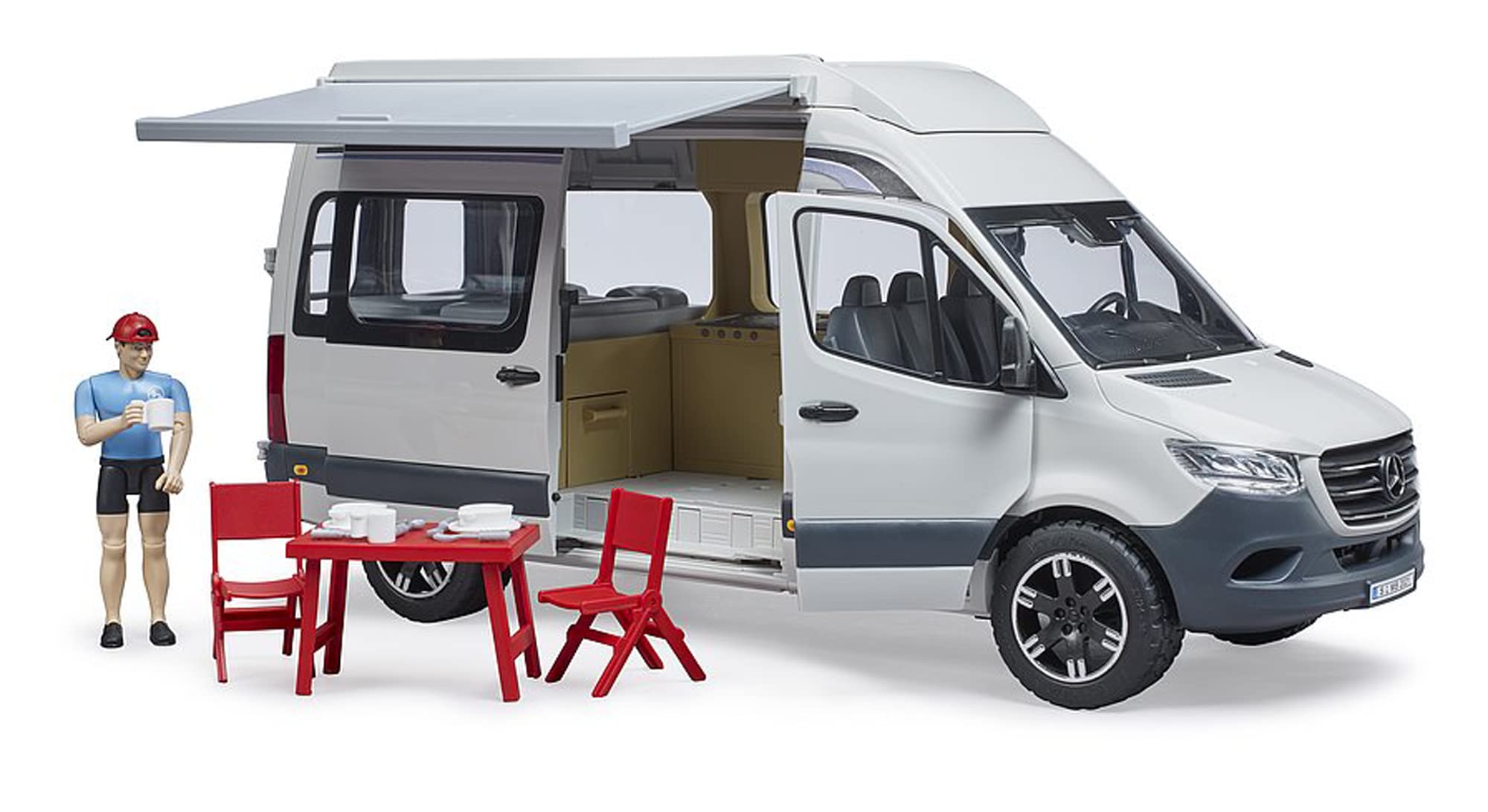 bruder-profi-02672-sprinter-camper-wohnmobil-blau-mit-fahrer image 5