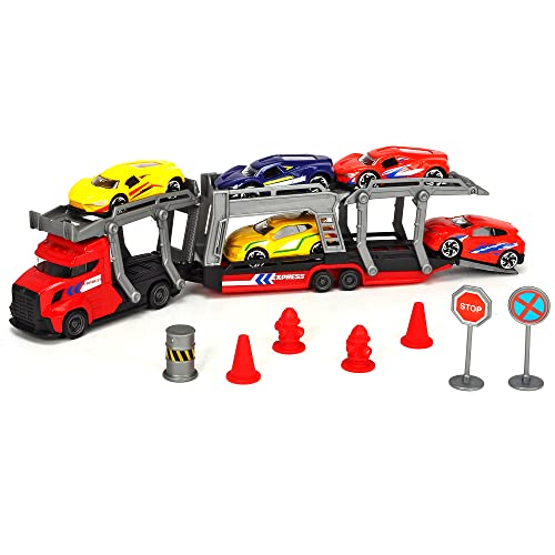 dickie-go-real-transporter-set-spielzeugtransporter image 6