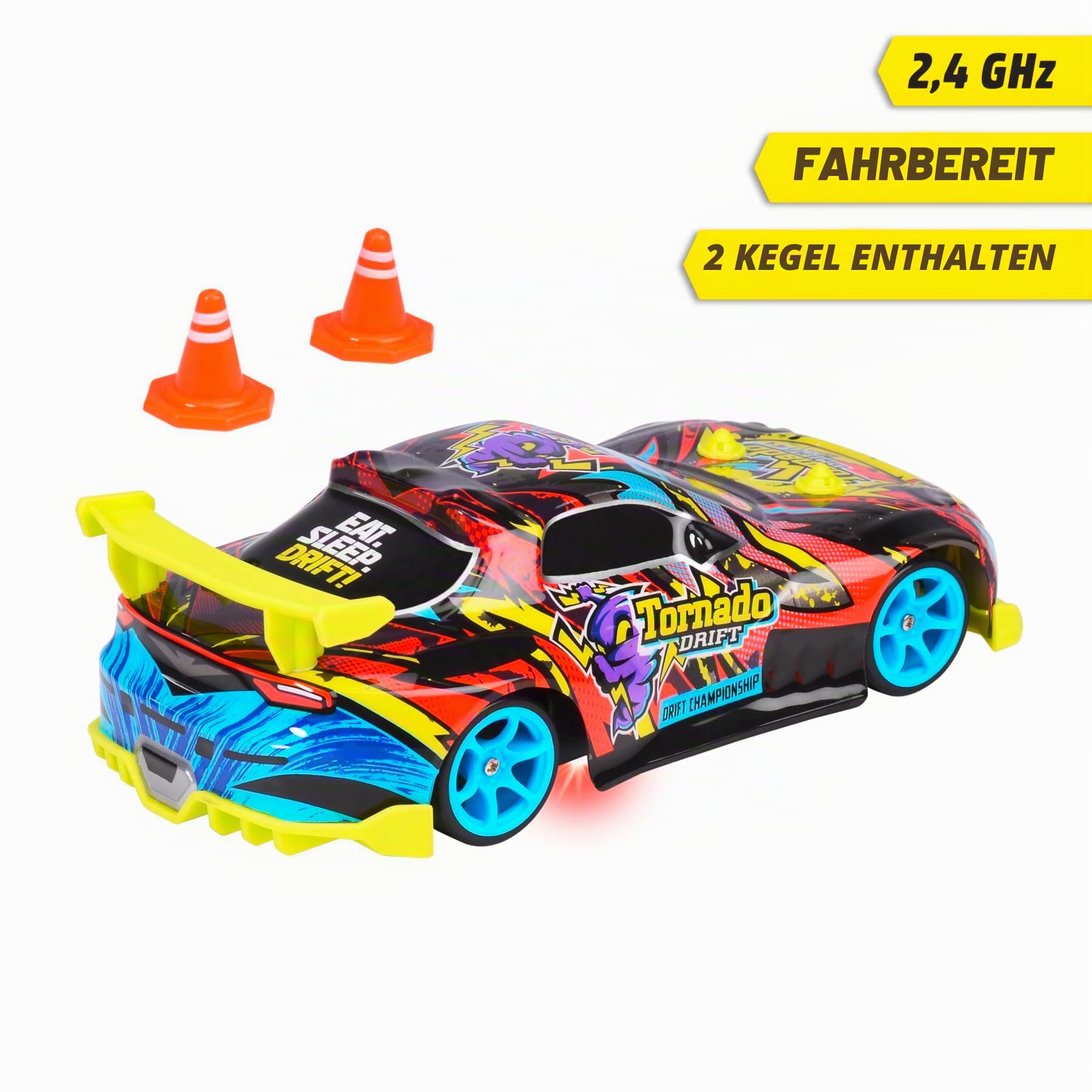 dickie-go-crazy-tornado-drift-rc-auto-4wd-10-km-h-ab-6 image 2