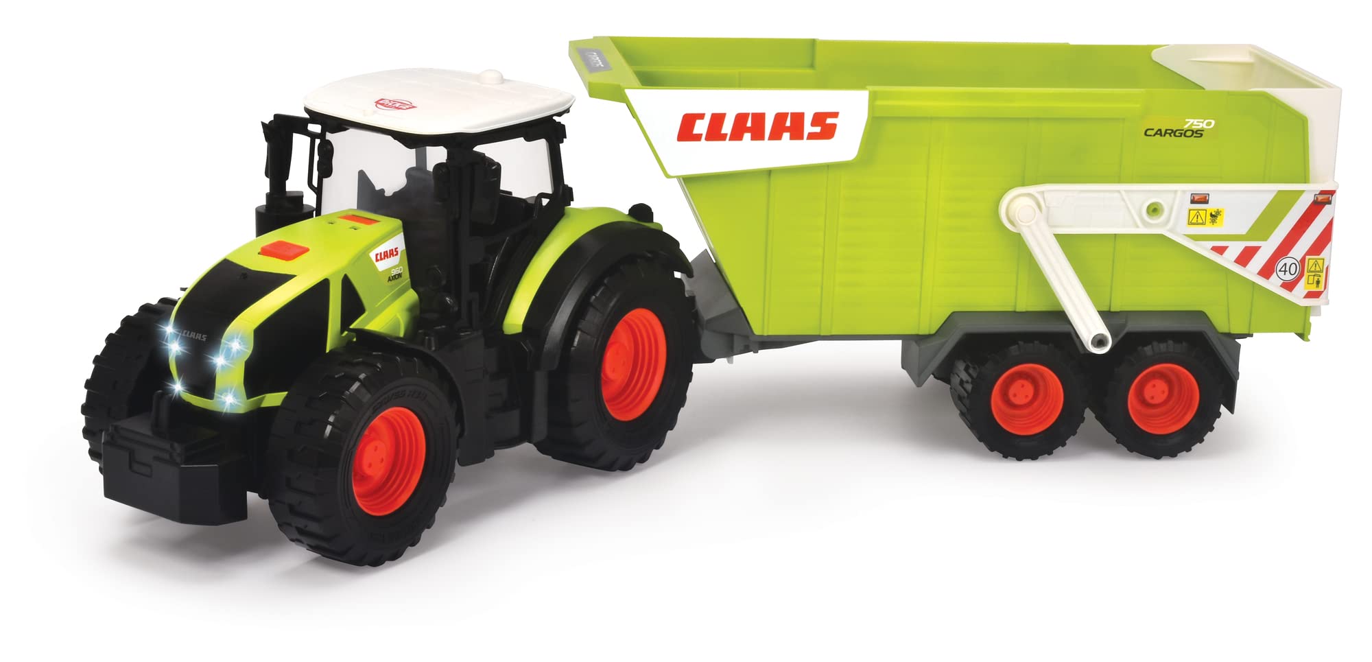 dickie-go-real-claas-traktor-anh-nger-64-cm-licht-sound image 6