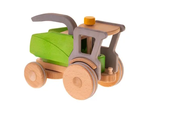 dynamiko-felix-feldh-cksler-holz-gr-n-ohne-m-hwerk-lenkbar image 1