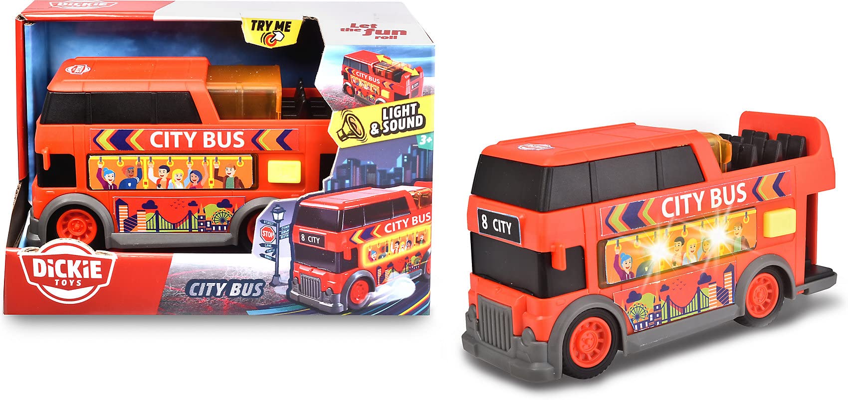 dickie-go-real-city-bus-spielzeugbus-mit-friktion image 7