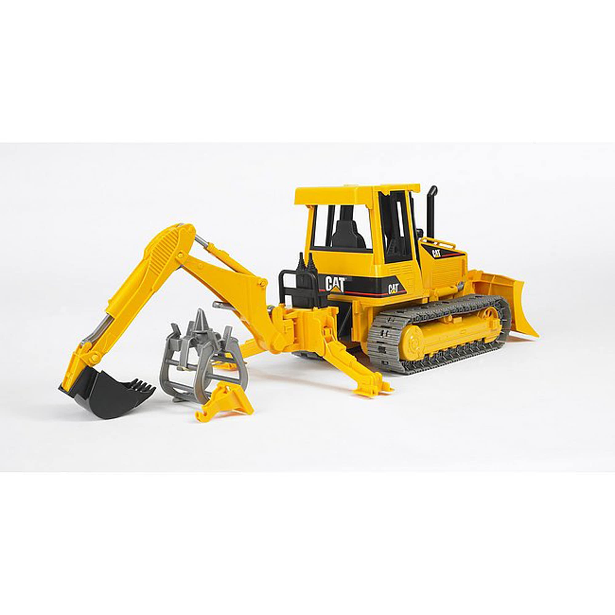 bruder-profi-02338-heckbagger-anbauger-t-mit-greifer-und-schaufel image 6