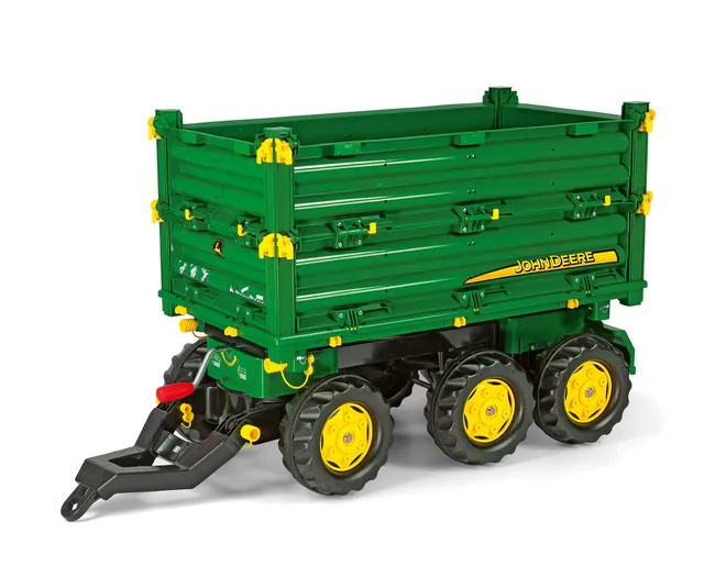 rolly-toys-rollytrailer-john-deere-dreiseitenkipper-anh-nger image 1