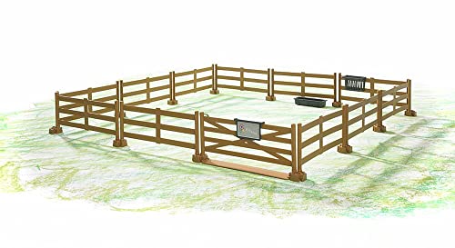 bruder-bworld-weidezaun-pferdekoppel-mit-futterraufe-62604 image 4