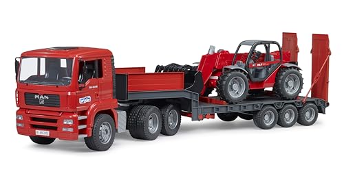 bruder-profi-man-tga-tieflader-mit-manitou-teleskoplader image 8