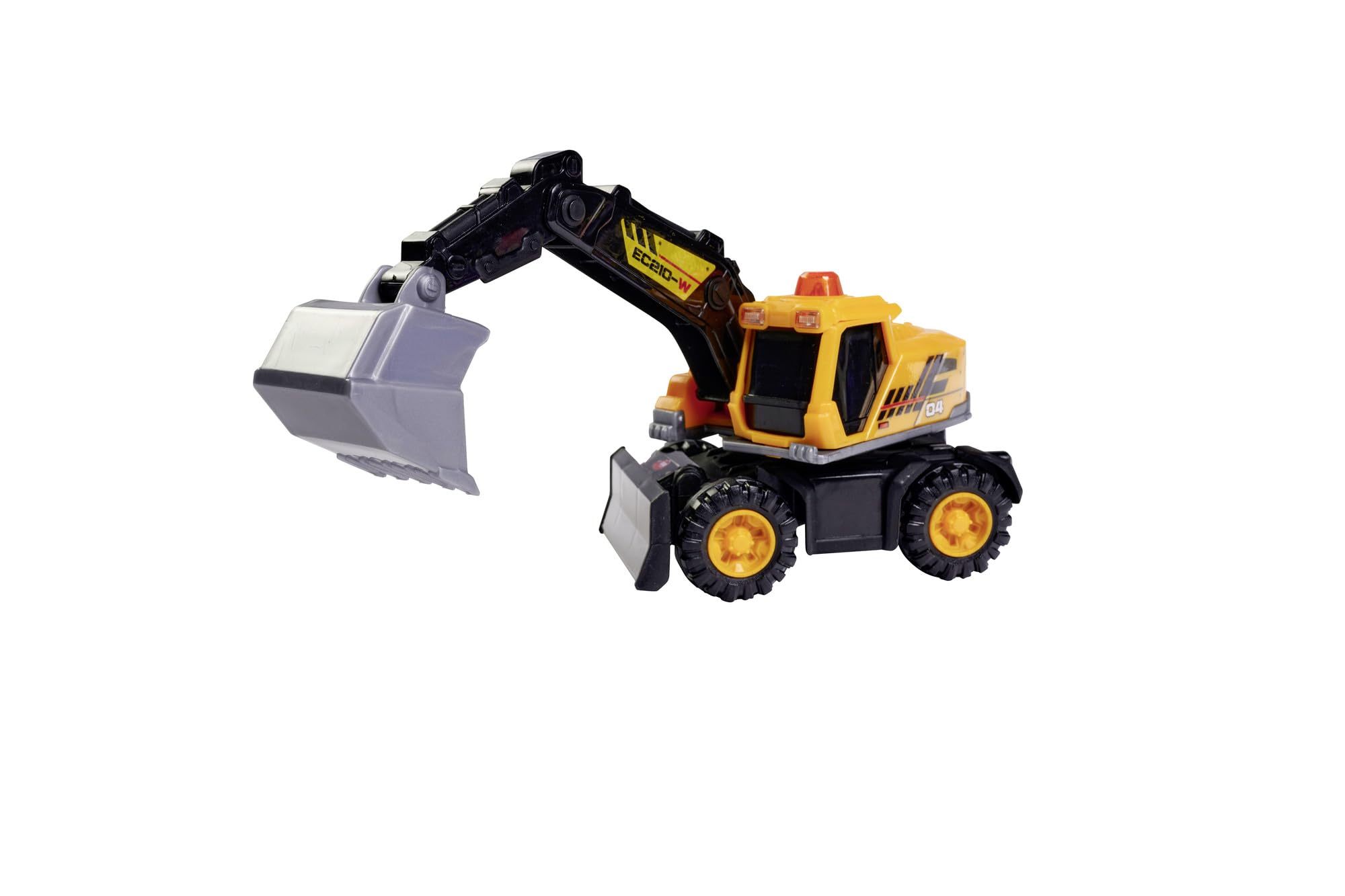 dickie-toys-go-real-bagger-schaufelbagger-gelb-licht-sound-16-cm image 2