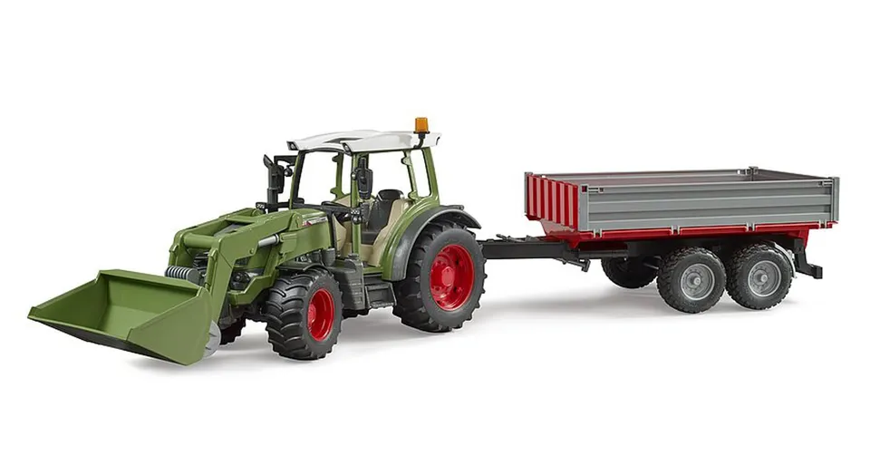 bruder-profi-02182-fendt-vario-211-traktor-frontlader-anh-nger image 1