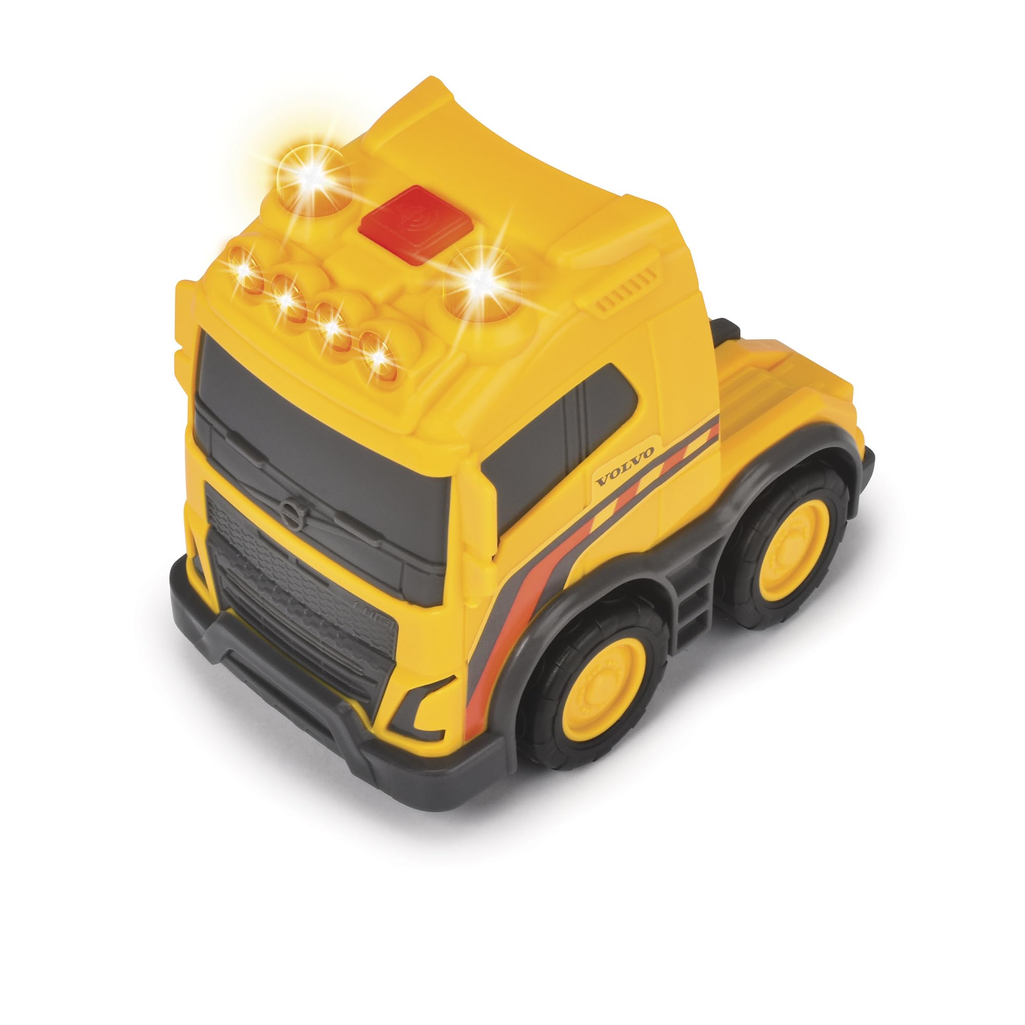 dickie-toys-go-real-volvo-truck-team-spielzeug-lkw-32-cm-mit-radlader image 3
