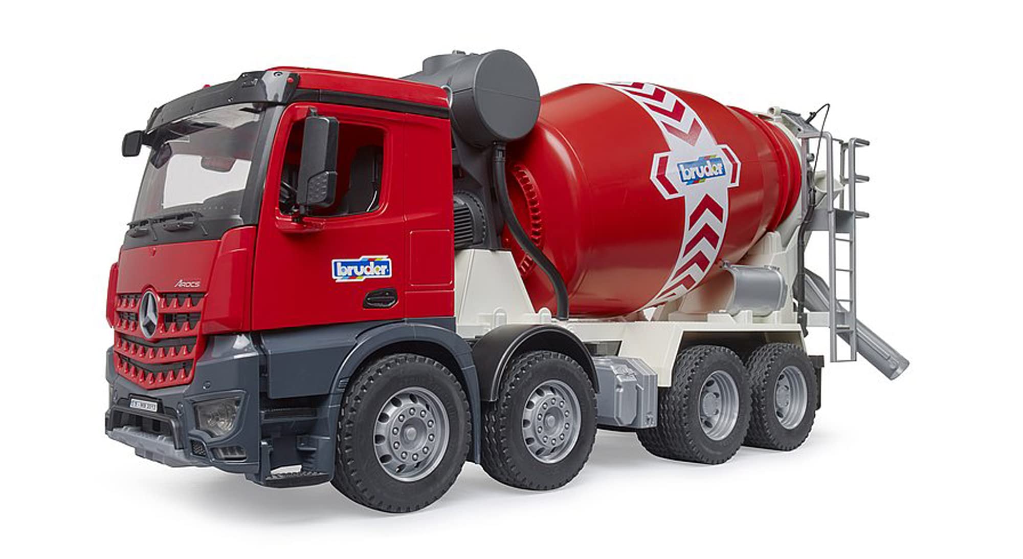bruder-profi-03655-mb-arocs-betonmischer-drehbare-trommel image 1
