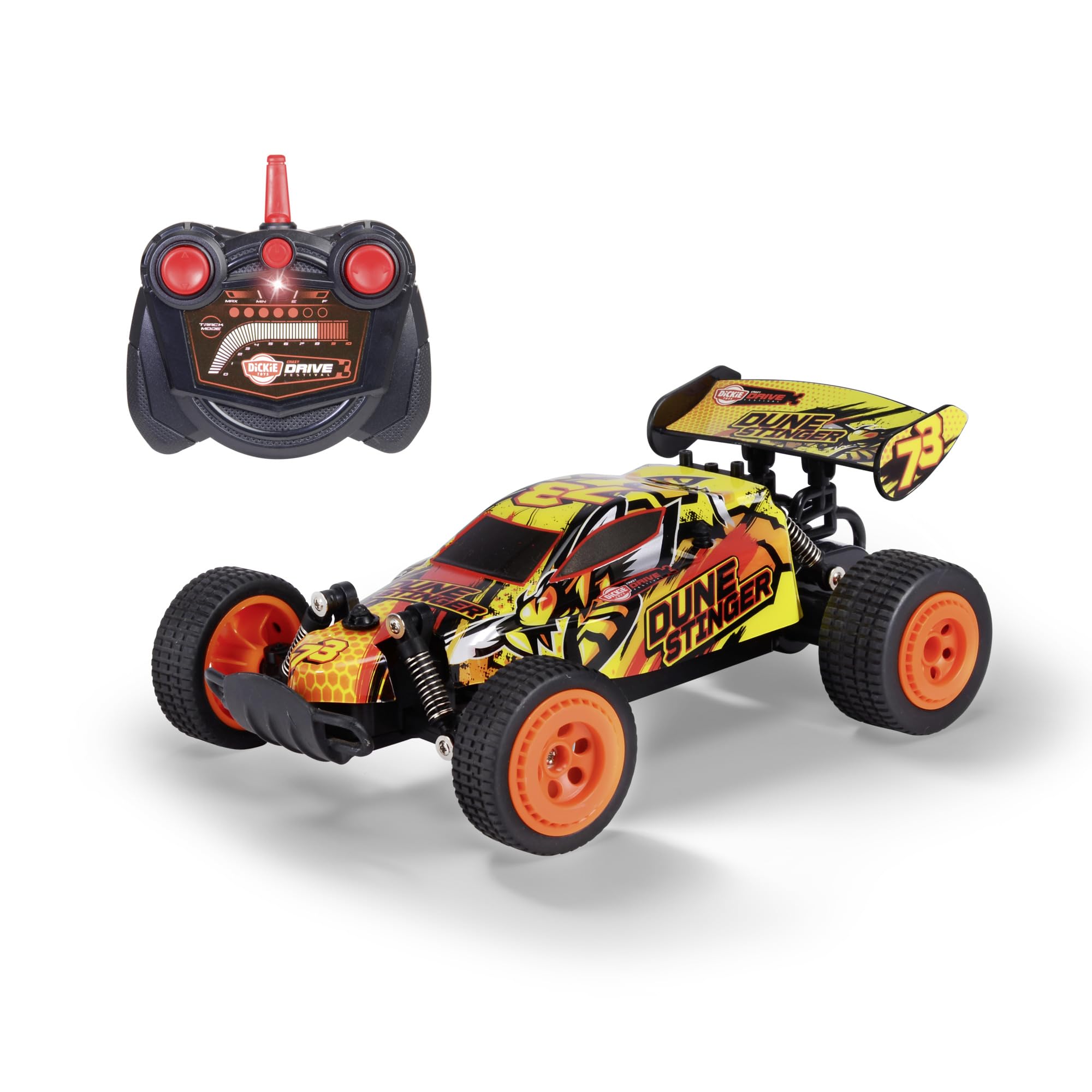 dickie-toys-go-crazy-dune-stinger-rc-buggy-22-cm-12-km-h-ab-6-jahre image 1