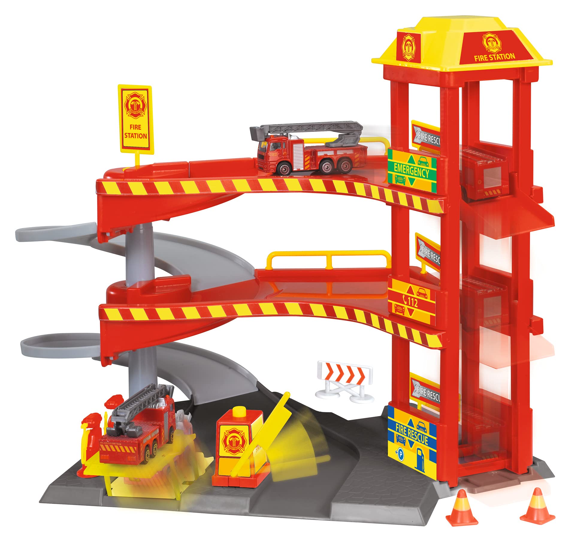 dickie-toys-sos-rettungsstation-parkhaus-mit-aufzug-2-autos image 2