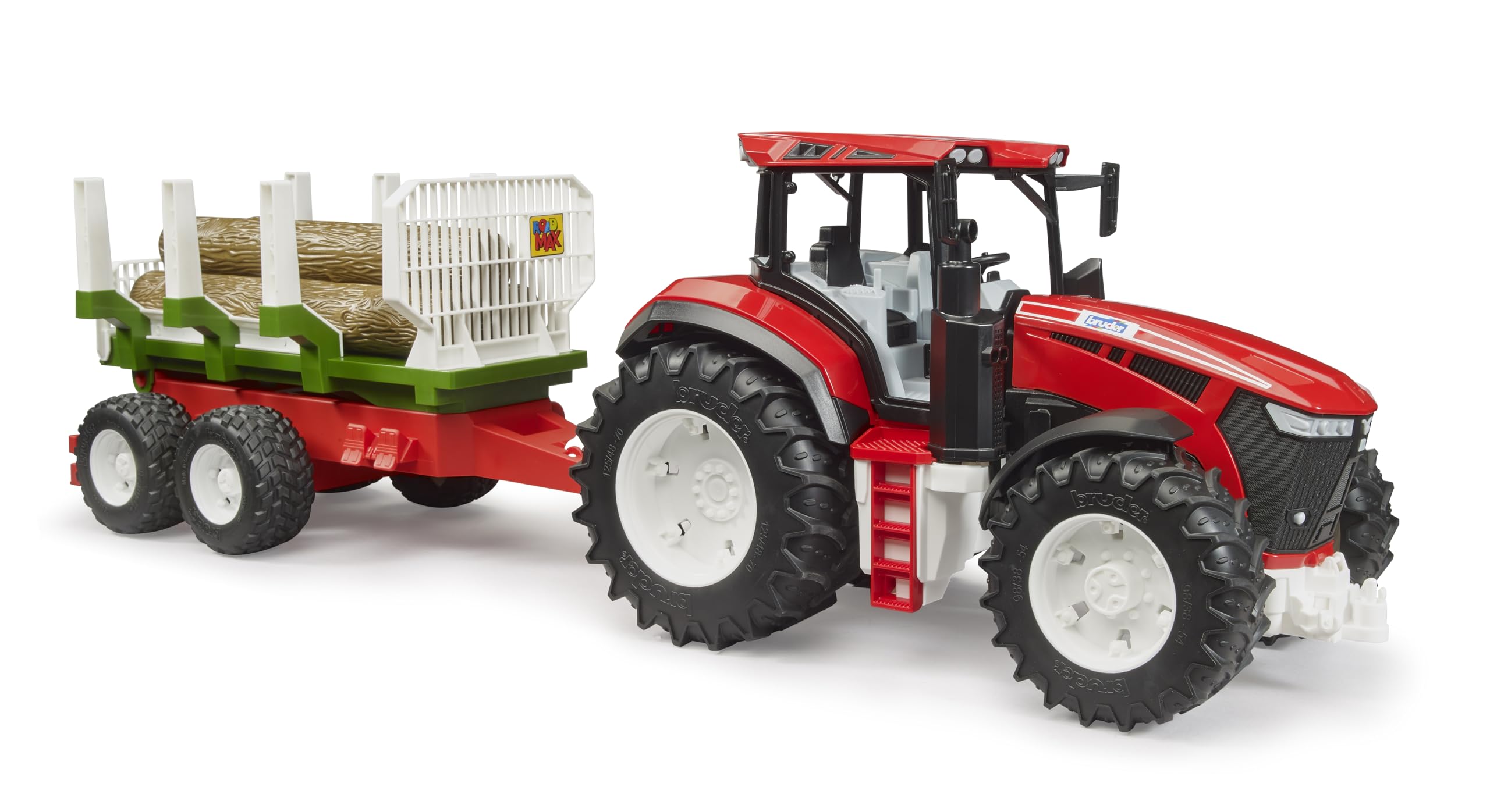 bruder-roadmax-03453-traktor-mit-anh-nger-holz image 2