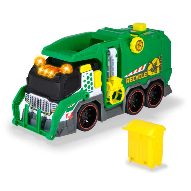 dickie-toys-go-real-m-llauto-39-cm-m-llwagen-mit-greifarm-sound image 1