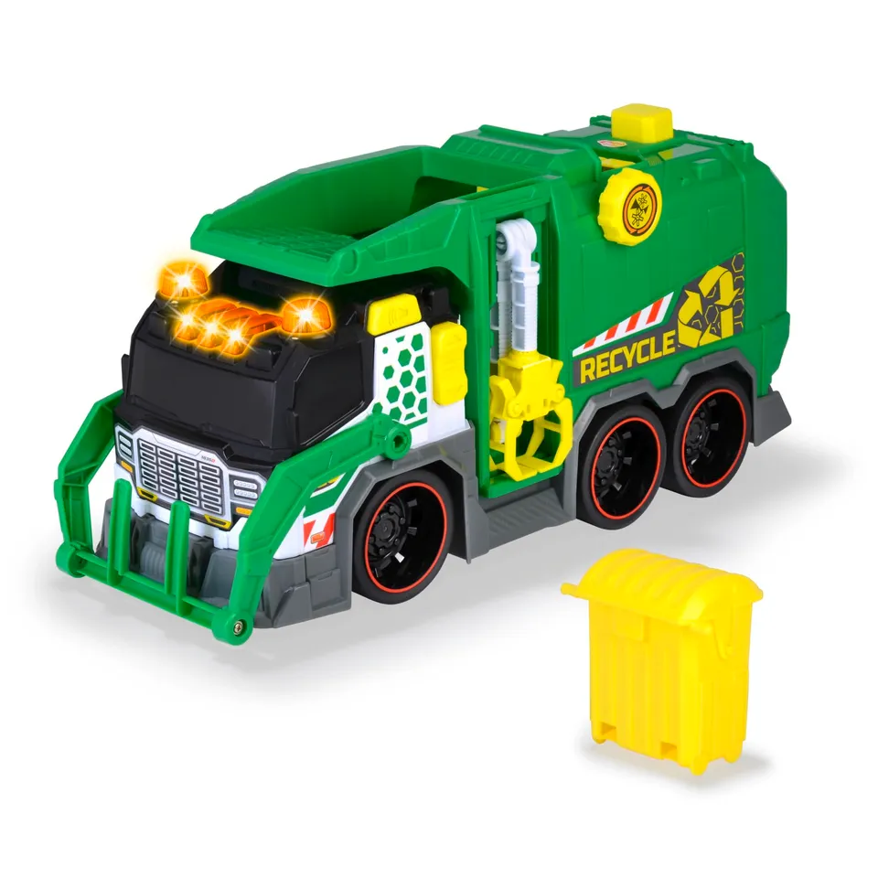 dickie-toys-go-real-m-llauto-39-cm-m-llwagen-mit-greifarm-sound image 1