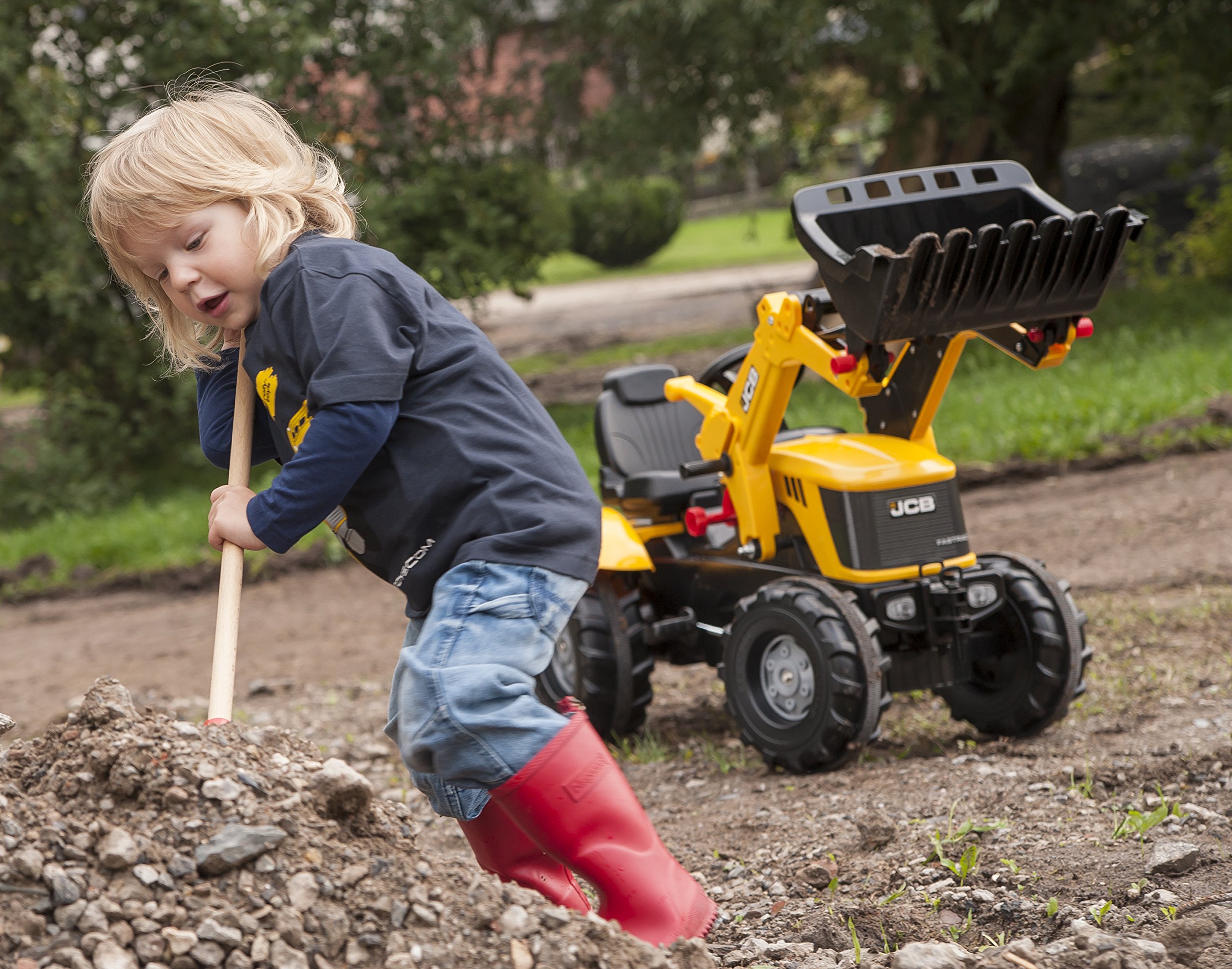 rolly-toys-rollyfarmtrac-jcb-8250-trettraktor-mit-lader image 7