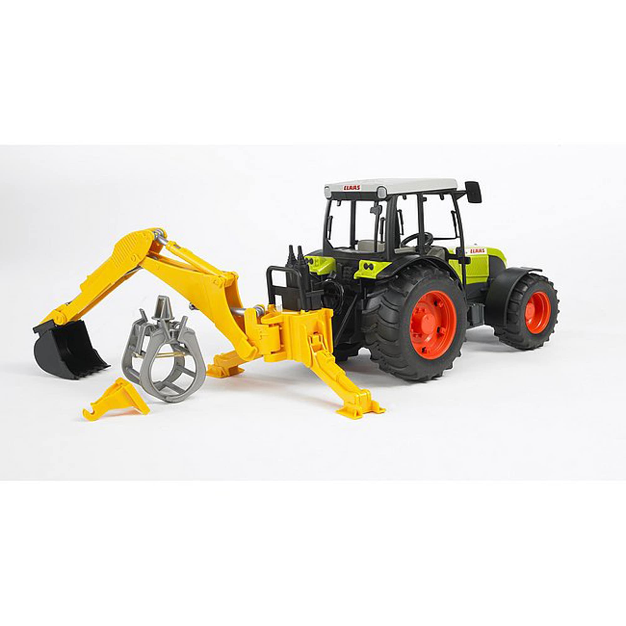 bruder-profi-02338-heckbagger-anbauger-t-mit-greifer-und-schaufel image 5