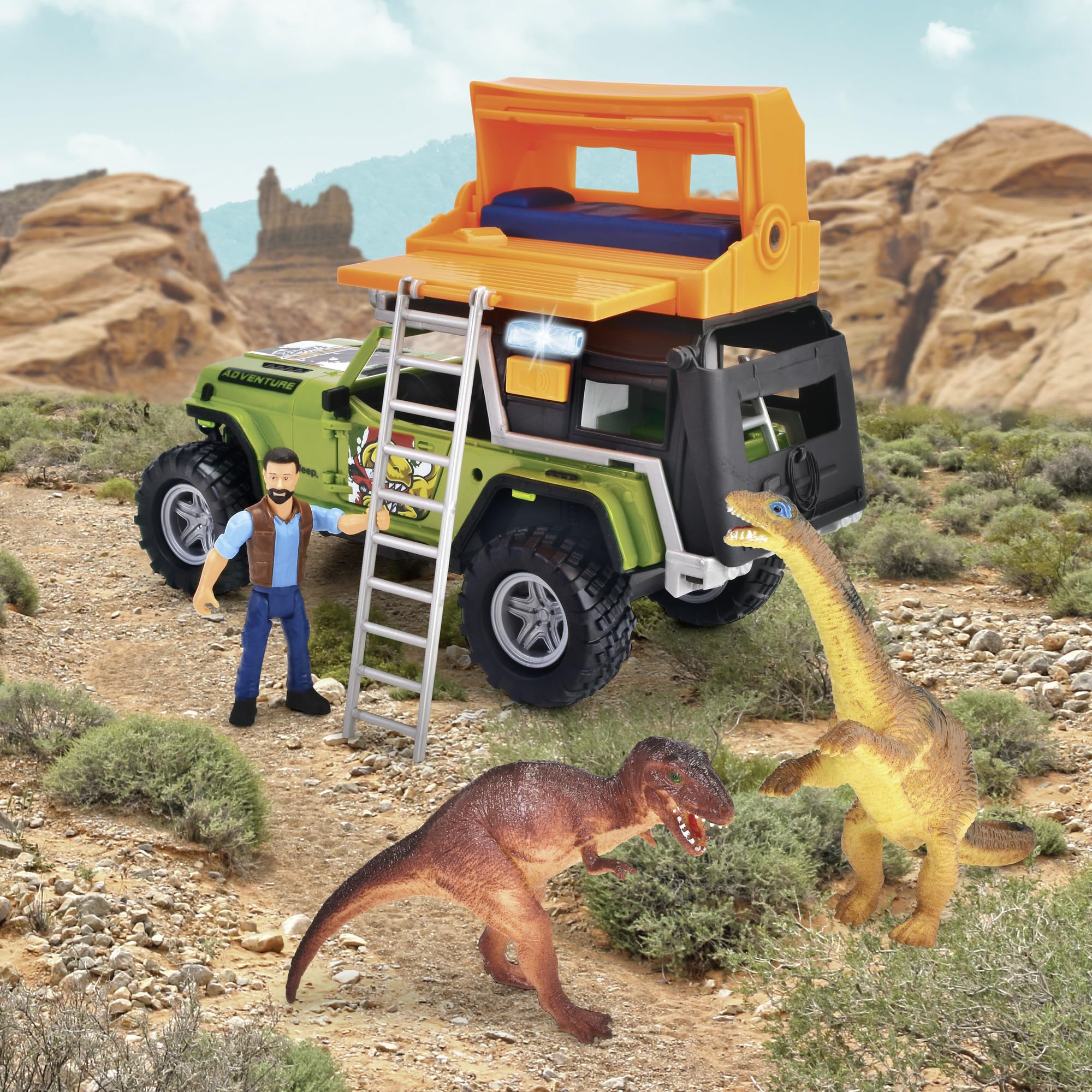 dickie-toys-go-action-dino-camper-jeep-23-cm-mit-figuren image 5