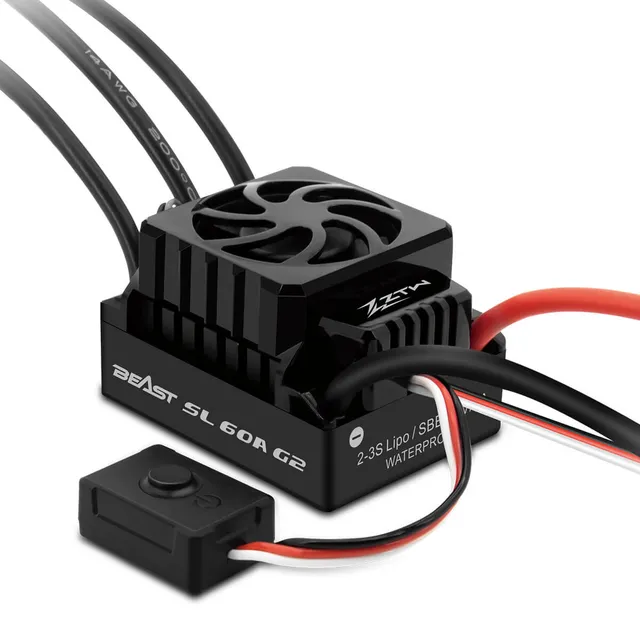 ztw-beast-g2-60a-fahrtregler-1-10-rc-auto-sensorless image 1
