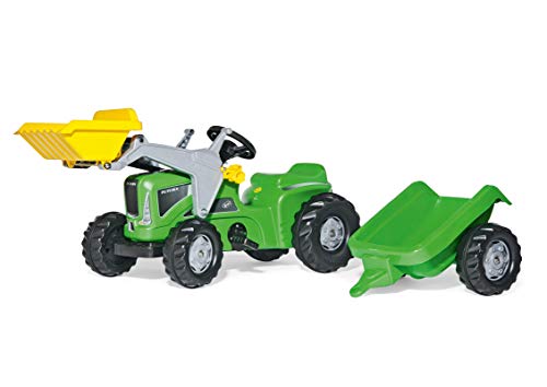 rolly-toys-rollykiddy-futura-trettraktor-mit-lader-und-anh-nger-gr-n image 6