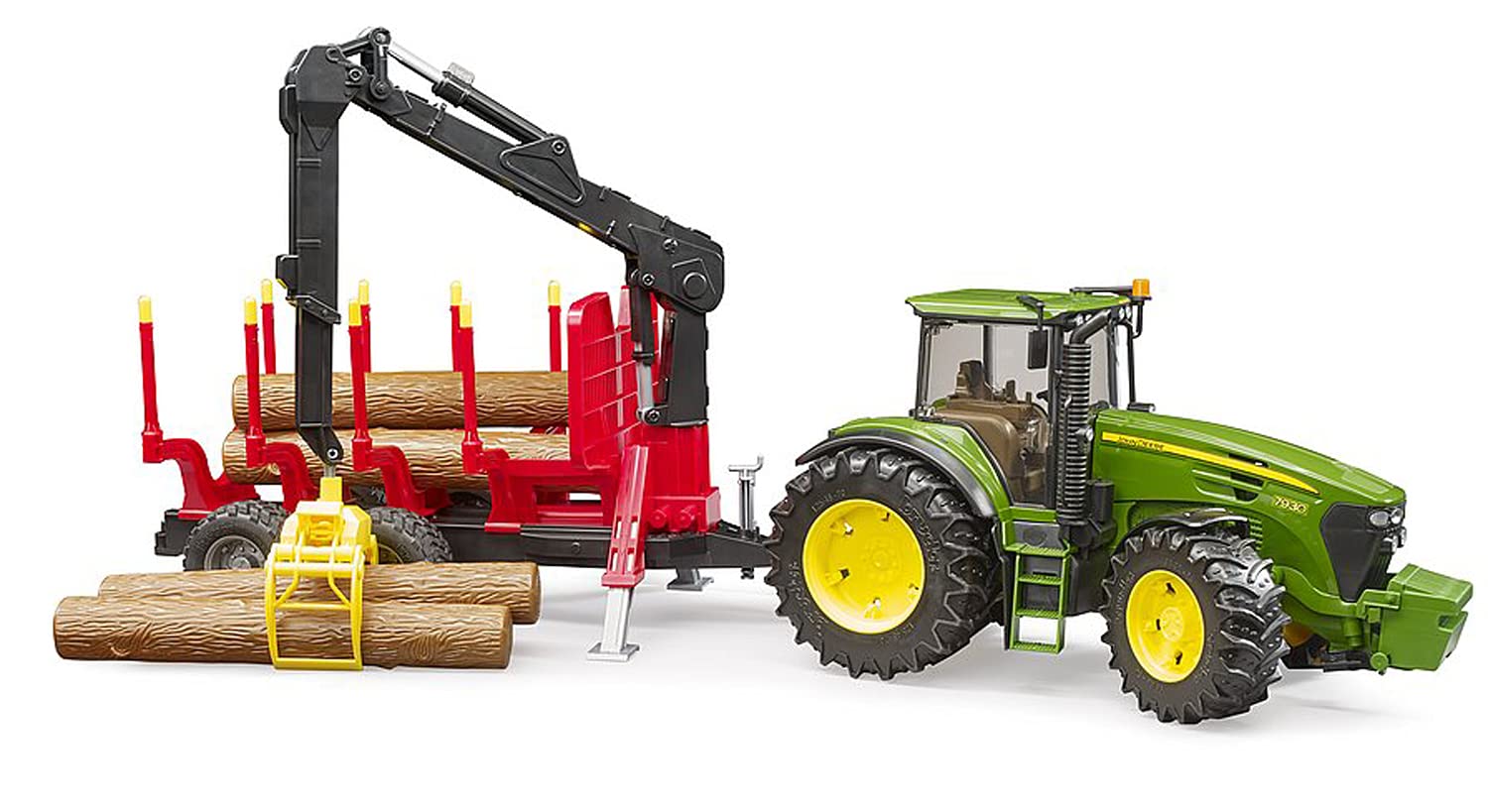 bruder-profi-03054-john-deere-7930-traktor-r-ckeanh-nger image 3
