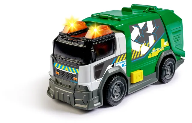 dickie-go-real-city-cleaner-m-llauto-blinklicht-sound image 1
