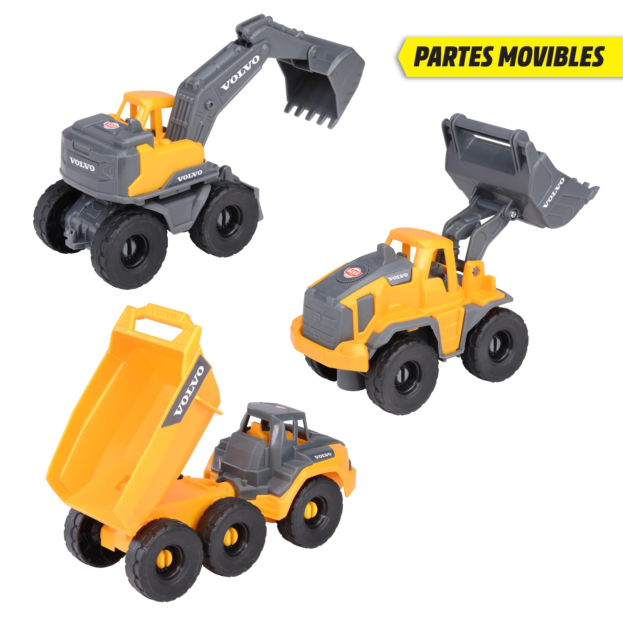dickie-toys-go-real-volvo-baustellen-set-spielzeugautos-16-cm image 2