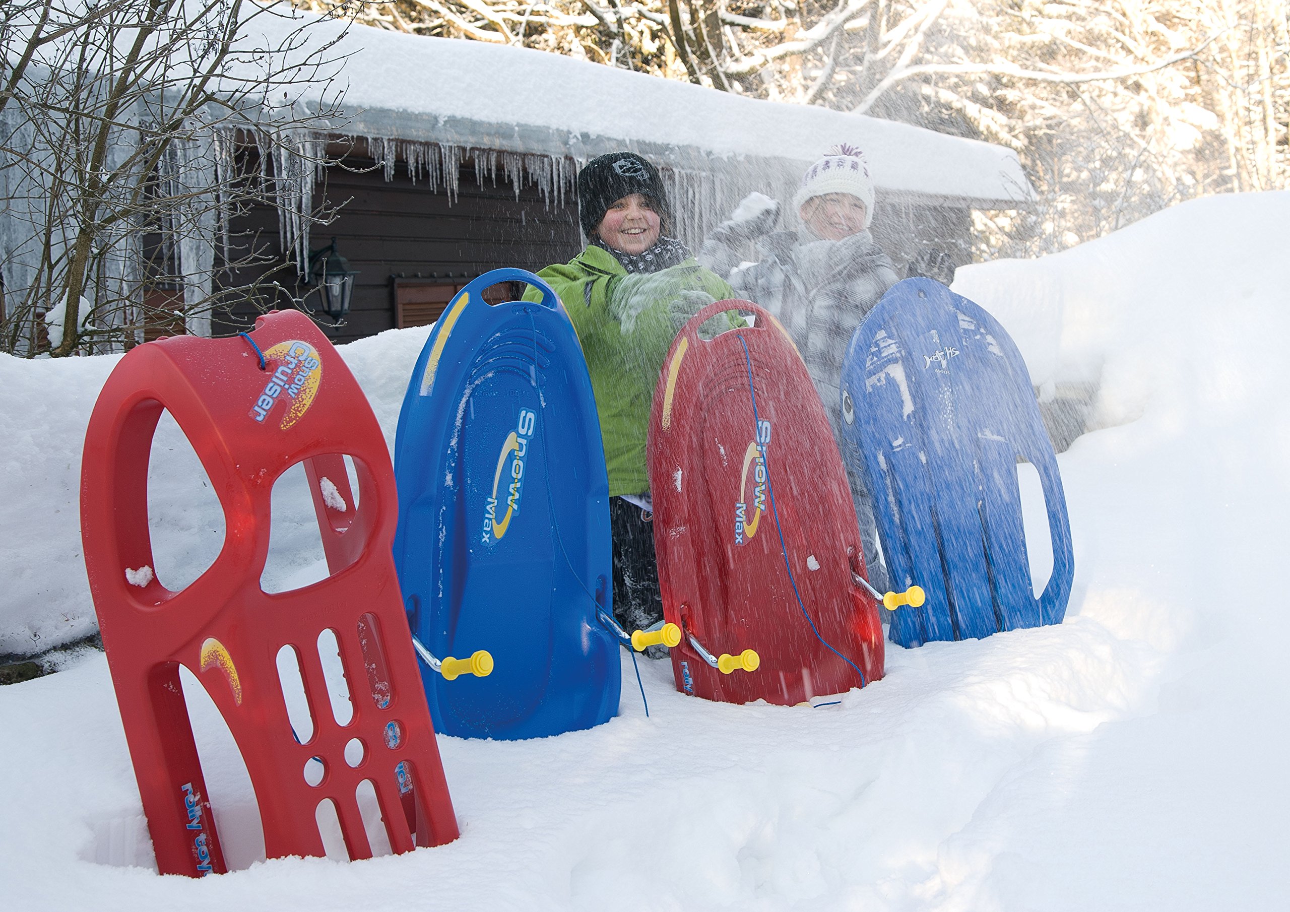 rolly-toys-rollysnow-shark-bob-schlitten-blau image 3