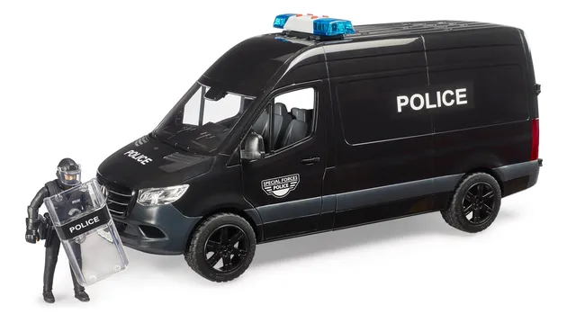 bruder-profi-mb-sprinter-police-special-forces-polizei-transporter image 1