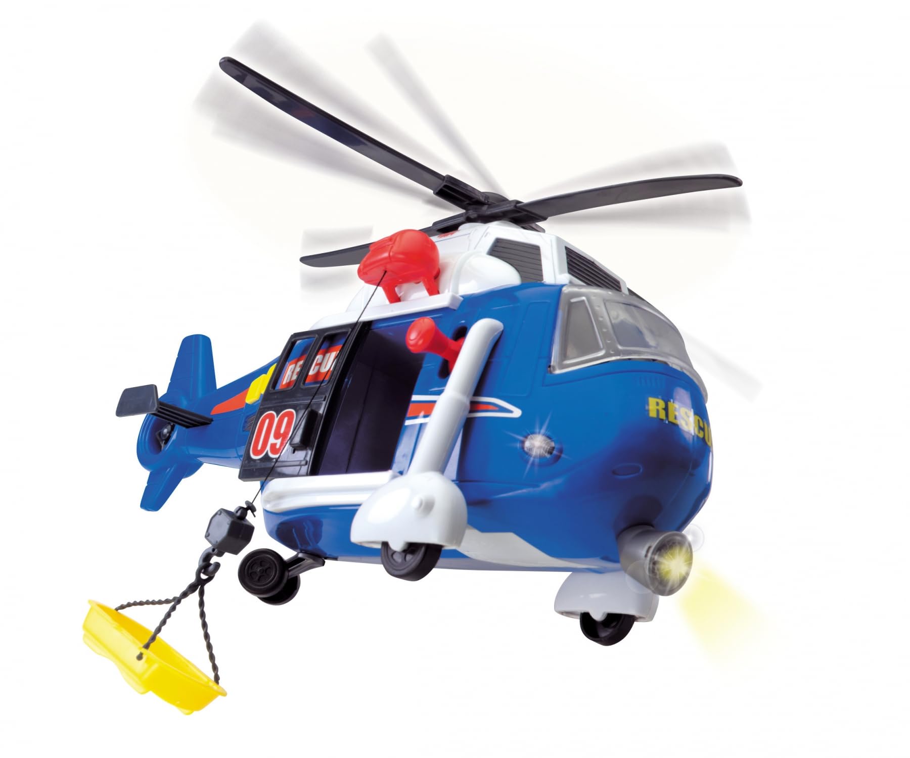 dickie-go-action-helikopter-seilwinde-licht-sound-41cm image 2