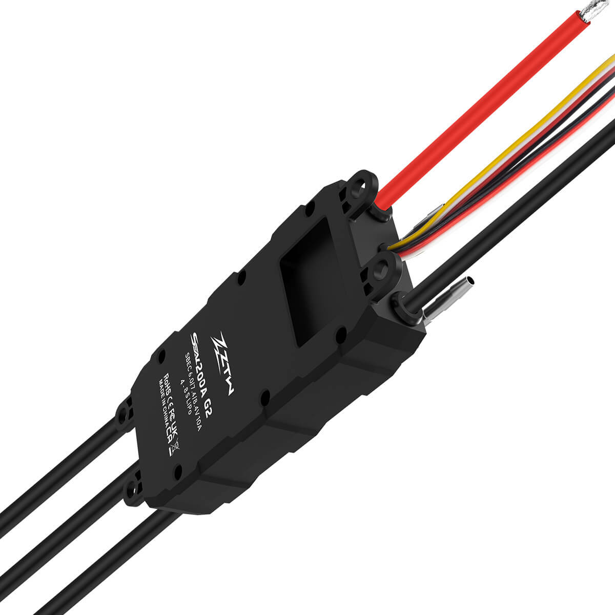 ztw-seal-g2-200a-4-8s-regler-wasserdicht-rc-boot image 6