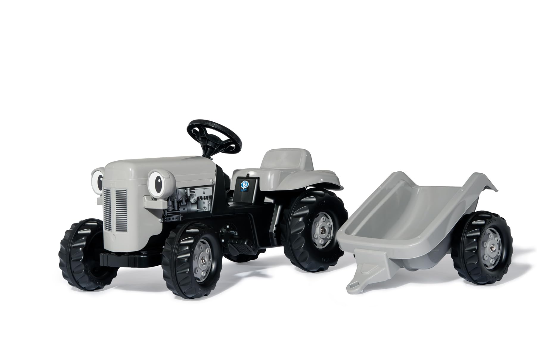 rolly-toys-rollykid-little-grey-fergie-trettraktor-mit-anh-nger image 1