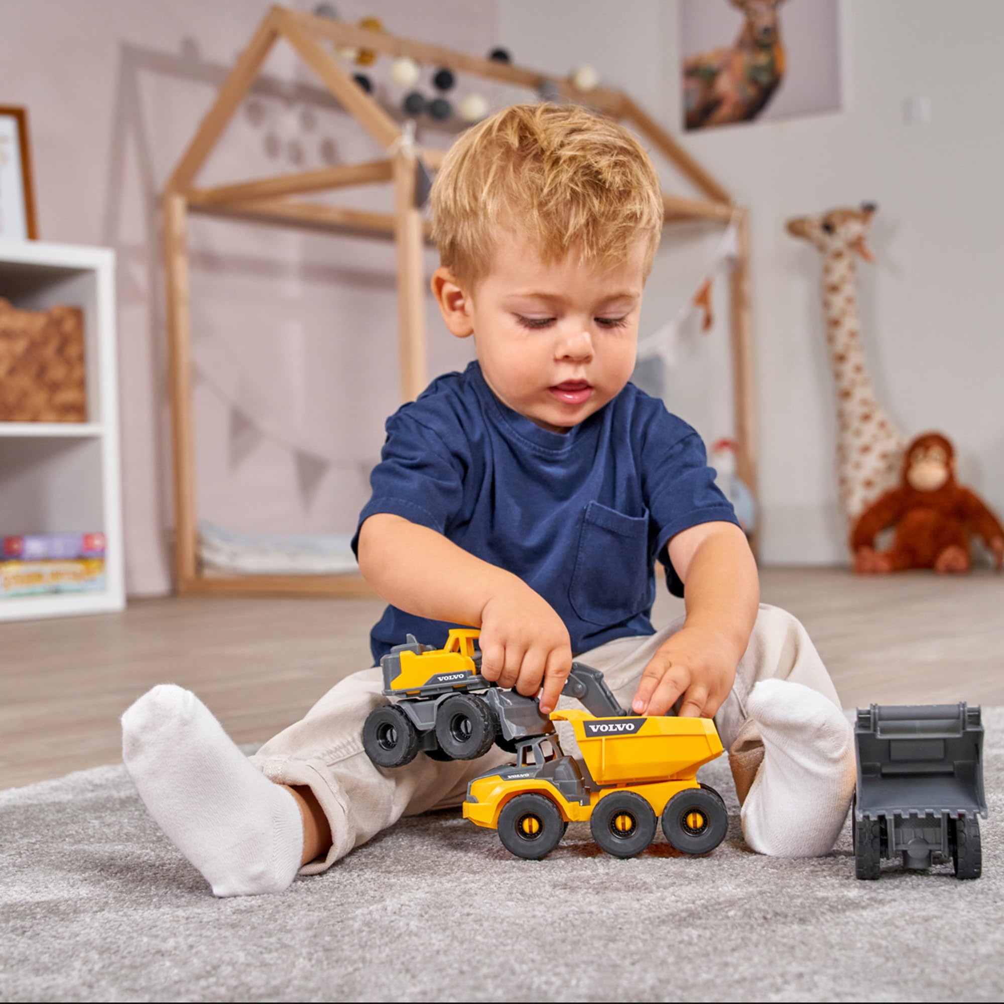 dickie-toys-go-real-volvo-baustellen-set-spielzeugautos-16-cm image 5