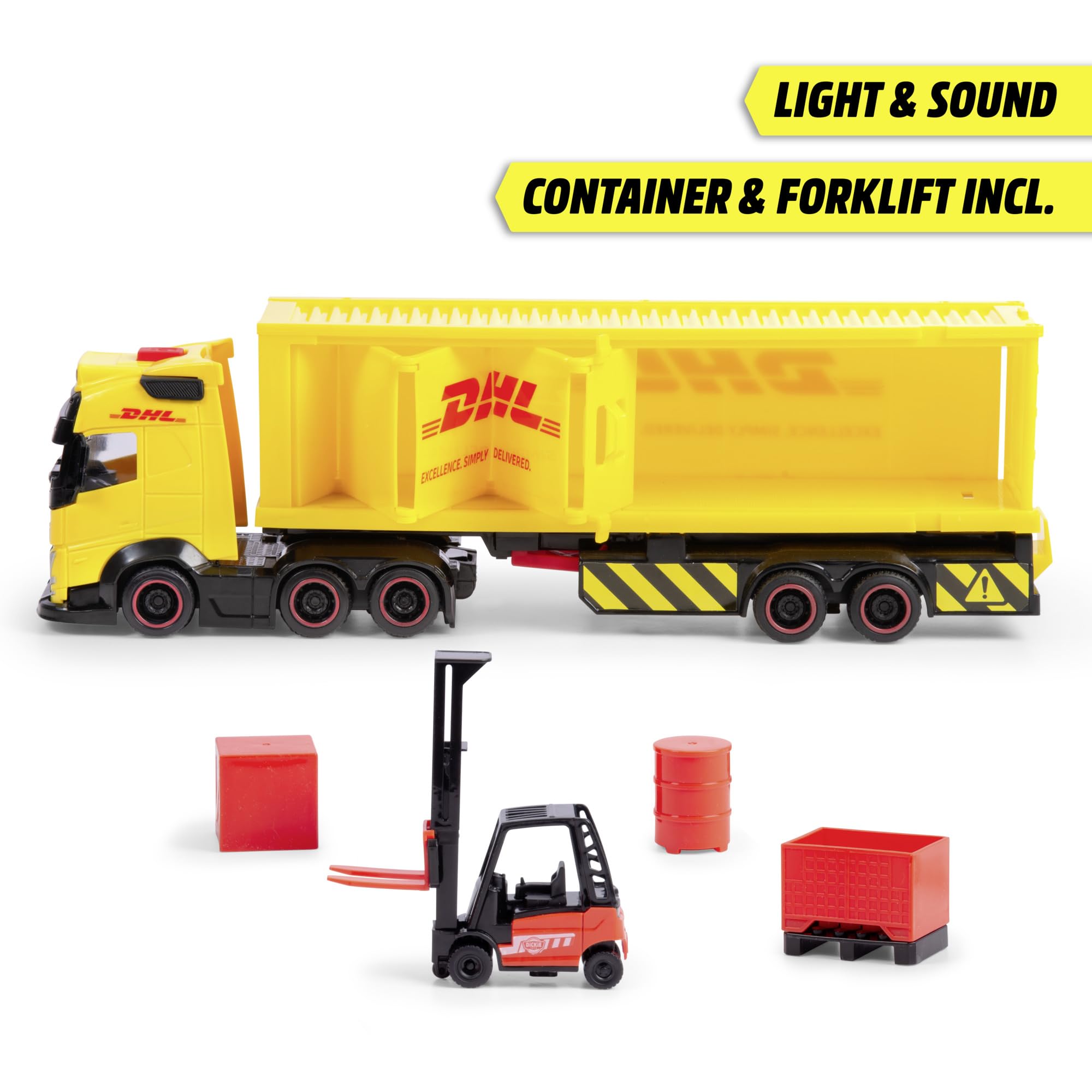 dickie-toys-go-real-volvo-dhl-truck-fh16-lkw-35-cm image 3