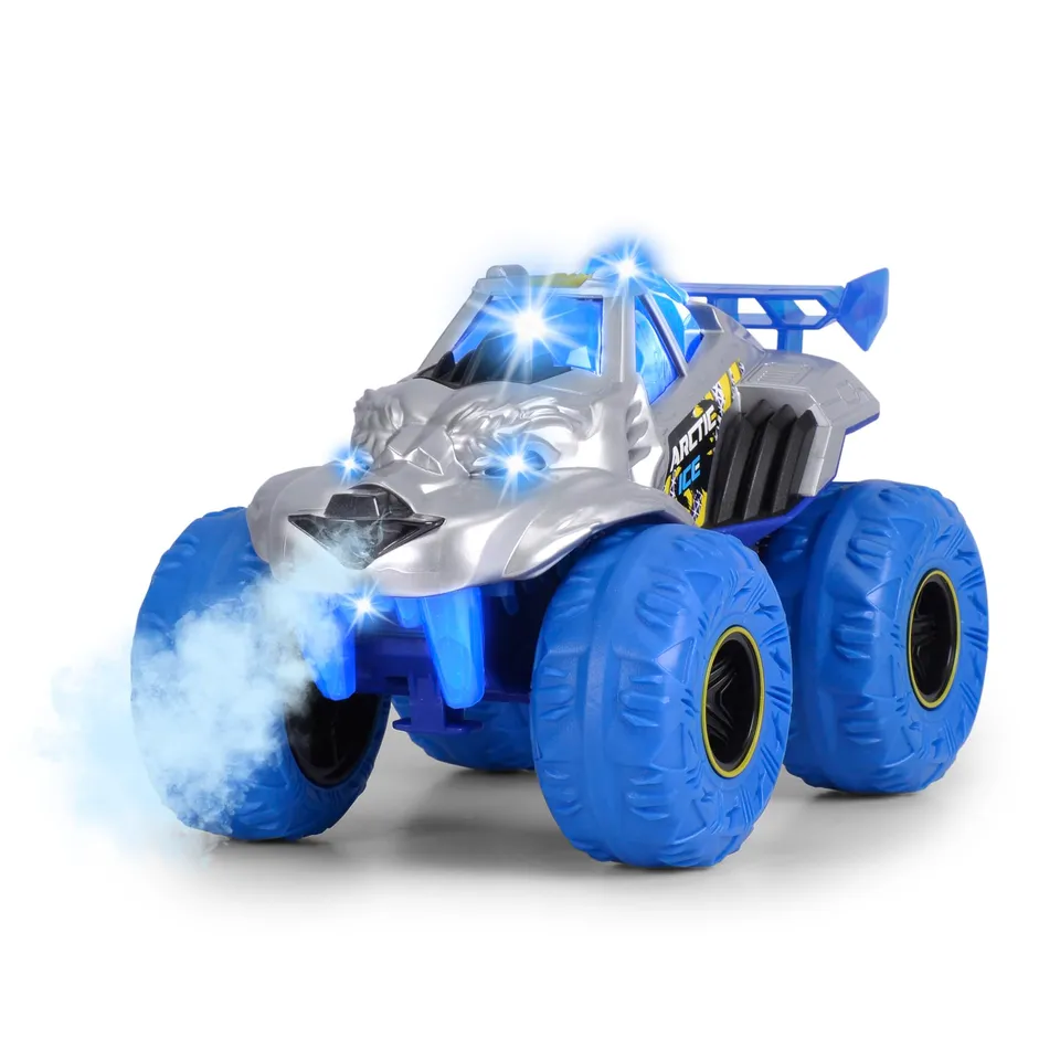 dickie-toys-motor-mutants-arctic-ice-monstertruck-mit-dampf-25-cm image 1