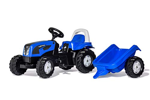 rolly-toys-rollykid-landini-011841-trettraktor-mit-anh-nger-blau image 3